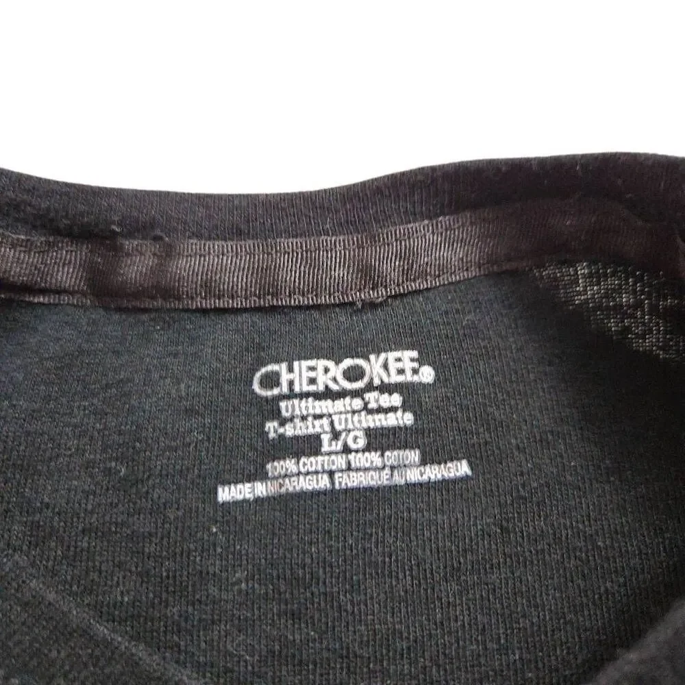 Cherokee longsleeve black shirt L